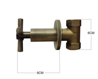 Registro vintage  Bronce Antiguo + Ducha 25cm