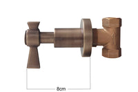 Registro ducha Bronce Antiguo Palanca