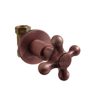 Registro ducha Vintage Cobre Antiguo + Ducha 25Cm