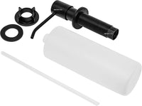 Dispensador de Jabon Mesa Negro Mate