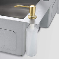 Dispensador de Jabon Mesa Oro Mate