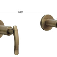 Set Mezclador vintage  + Ducha 30cm  Bronce antiguo