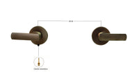 Mezclador vintage Bronce Antiguo + Ducha 25cm
