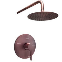 Mezclador Monomando  Cobre Antiguo + Ducha  30cm