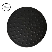 Mezclador Palanca Vintage  Negro + Ducha 30cm
