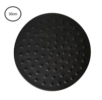 Mezclador Palanca Vintage  Negro + Ducha 30cm