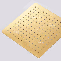 Registro Palanca  Dorado + Ducha 25x25cm
