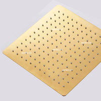 Registro Palanca  Dorado + Ducha 30x30cm