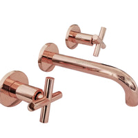 Mezclador Cruceta  de  pared Oro rosa