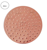 Mezclador   vintage Oro Rosa + Ducha 20cm