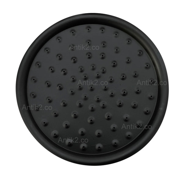 Copia de Registro vintage  negro + Ducha 25cm