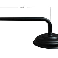 Registro vintage  negro + Ducha 20cm