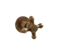 Registro  Bronce Antiguo + Ducha 20cm
