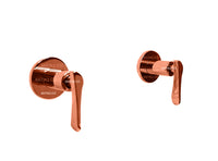 Mezclador Ducha 8"  Oro Rosa