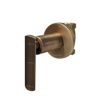 Registro Ducha Palanca  Bronce antiguo