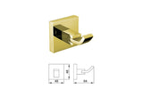 Accesorios Dorado  Cuadrados x 3