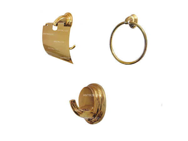 Accesorios Dorado  x 3
