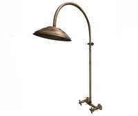 Ducha vintage externa Bronce Antiguo