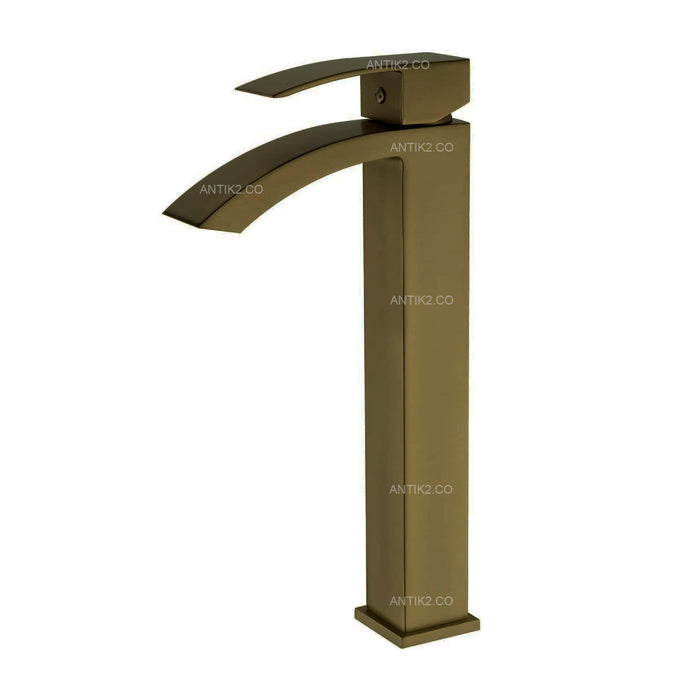 Griferia Alto monomando Bronce Antiguo