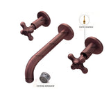 Mezclador Vintage Pared cobre Antiguo