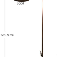 Ducha expuesta Tipo piscina Bronce antiguo - Ducha 30cm