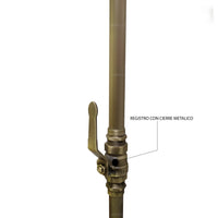 Ducha expuesta Tipo piscina Bronce antiguo - Ducha 30cm