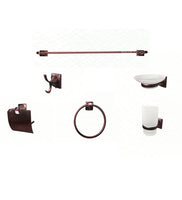 Juego Accesorios Vintage x 6 piezas Cobre antiguo