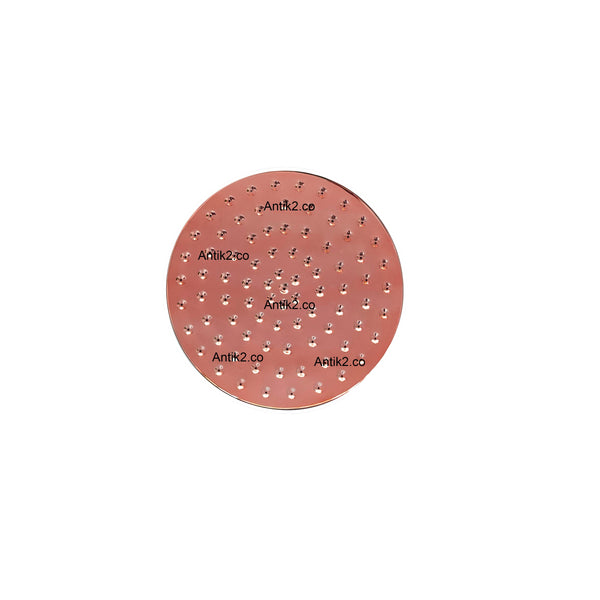 Ducha Vintage A Techo Oro Rosa 30 cm De diámetro