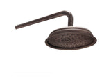Ducha Vintage Bronce Antiguo 20cm + Tubo