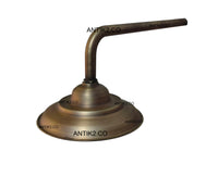 Ducha Vintage Bronce Antiguo 20cm + Tubo