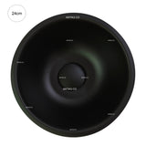Lavamanos Negro Acero inoxidable 24cm + Desagüe de Push