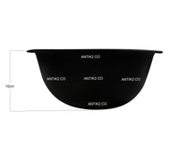 Lavamanos Negro Acero inoxidable 32cm + Desagüe de Push