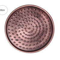 Ducha Cobre Antiguo Con sistema de cadena (Diámetro 30cm)