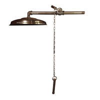 Ducha Bronce Antiguo Con sistema de cadena (Diámetro 25cm)