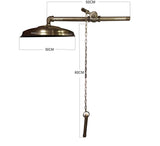 Ducha Bronce Antiguo Con sistema de cadena (Diámetro 30cm)