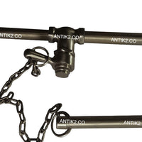 Ducha Bronce Antiguo Con sistema de cadena (Diámetro 25cm)