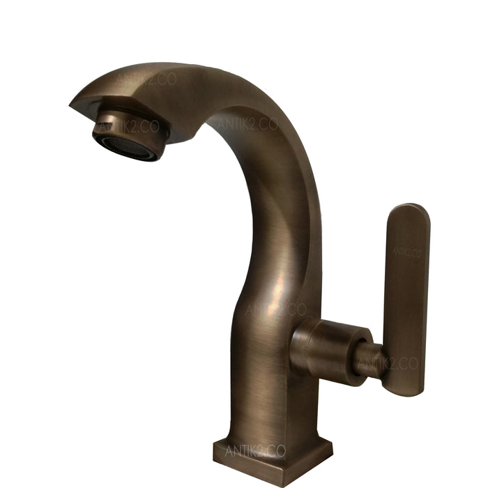 Grifería lavamanos Bronce Antiguo