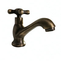 Griferia lavamanos vintage Bronce Antiguo