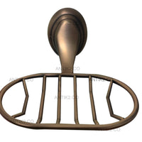 Jabonera Rendija Bronce Antiguo