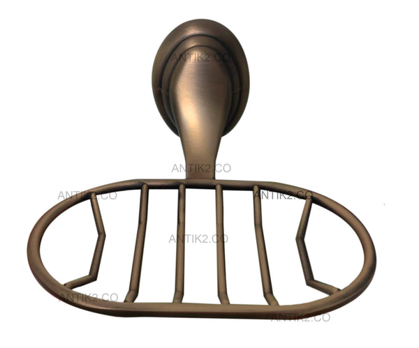 Jabonera Rendija Bronce Antiguo