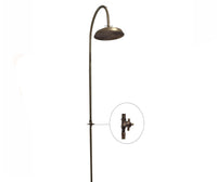Ducha Vintage a Piso Tipo Piscina Bronce Antiguo
