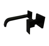 Griferia Pared Incrustar Negro (Agua fria)