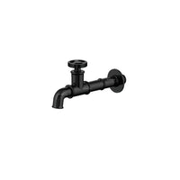 Griferia pared Industrial Negro