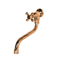 Griferia Pared  Oro Rosa