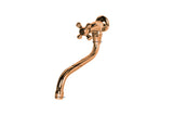 Griferia Pared  Oro Rosa