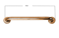 Barra De Seguridad Oro Rosa 40cm