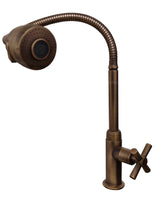 Grifo vintage Flexible Bronce antiguo