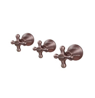 Mezclador Con Salida Tina  Cobre Antiguo + Ducha  25
