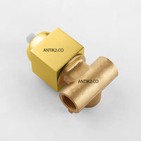 Mezclador  Cascada Pared Dorado