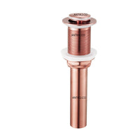 Desague Lavamanos Push  Oro rosa